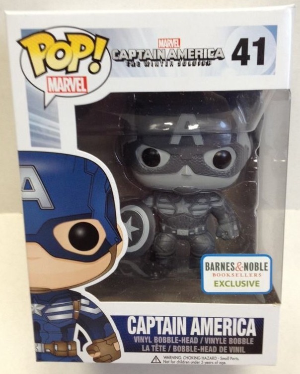 refrigerador Terminología comprador Funko Pop Captain America (Winter Soldier) (Black & White) | 🥇 〖 Al Mejor  Precio 〗