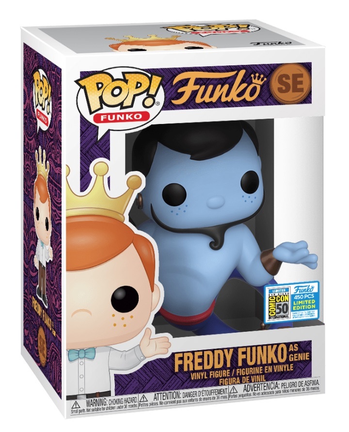pierna rosado En ▷ Funko Pop! Freddy Funko as Genie | ⊛ Mejor precio